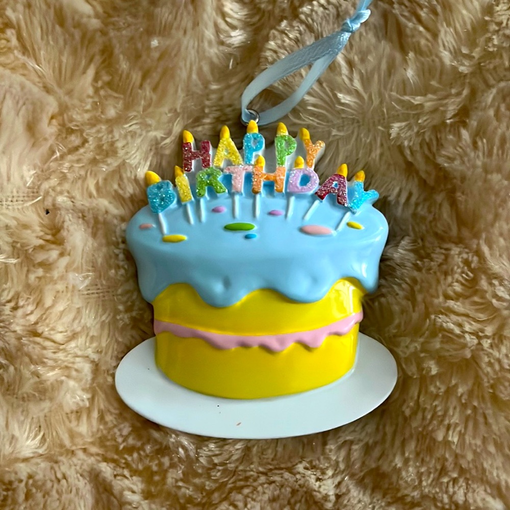 Happy Birthday Ornament